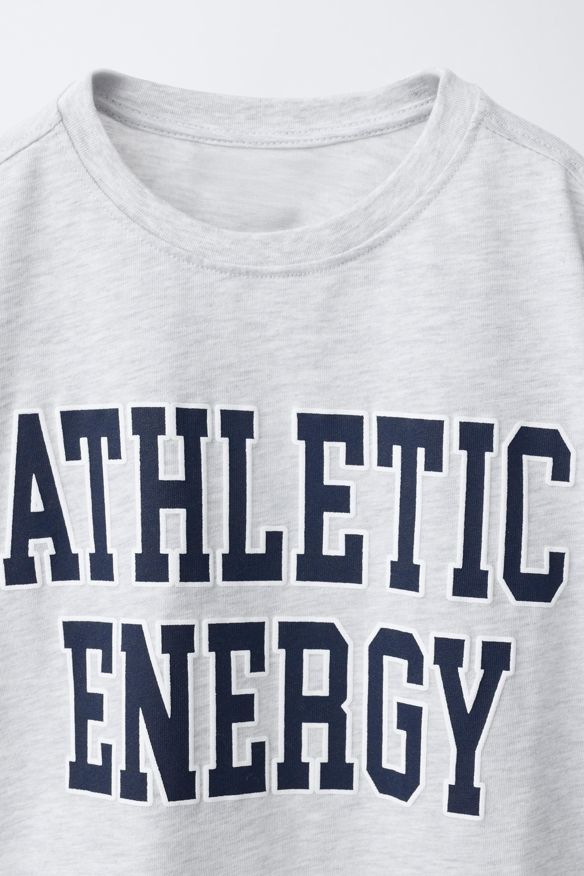 VARSITY TEXT T-SHIRT